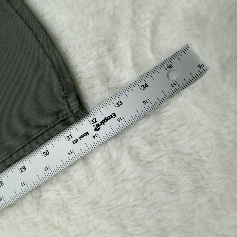 Gap Slim Travel Jeans Mens 31x32 Olive Green Grey Stretch Cotton 513447-00-1 - Picture 6 of 9